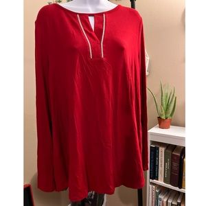 Chicos red shirt, 2